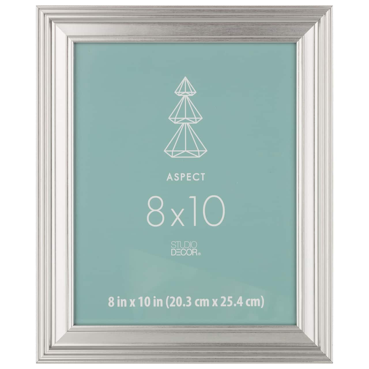 12 Pack: Silver Wide 8" x 10" Frame, Aspect by Studio Décor®